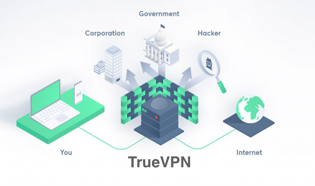 How TrueVPN secures your connection and saves your privacy.